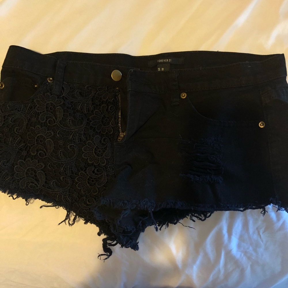 Black shorts